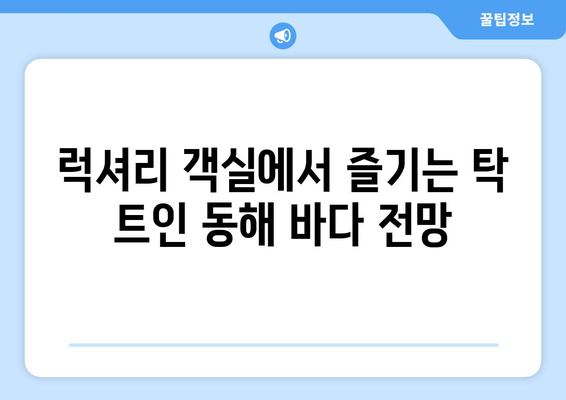 고성 르네 블루 바이 워커힐 후기| 편집자가 체험한 고급 리조트의 모든 것 | 객실, 부대시설, 서비스, 팁