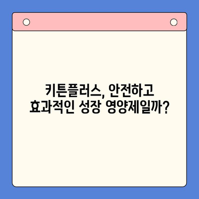 키튼플러스 가격 & 가성비 비교 분석| 성장 영양제 선택 가이드 | 고양이, 영양제, 건강, 성장