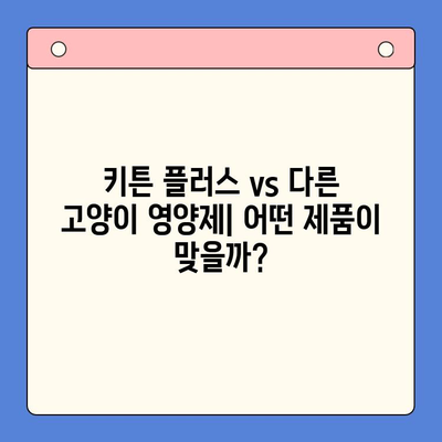 키튼 플러스 가격, 함량, 섭취 방법 완벽 정리| 영양제 선택 후기 | 키튼 플러스, 고양이 영양제, 건강 관리