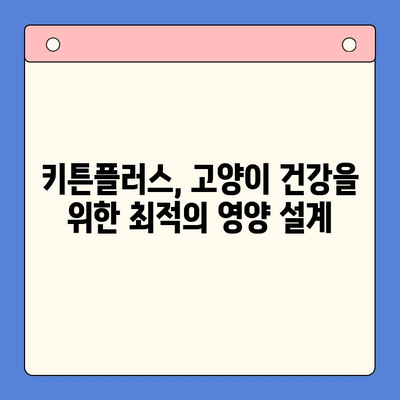키튼플러스 원료 분석| 고양이 건강 위한 영양 성분과 가치 | 키튼플러스, 고양이 사료, 원료 분석, 영양 성분