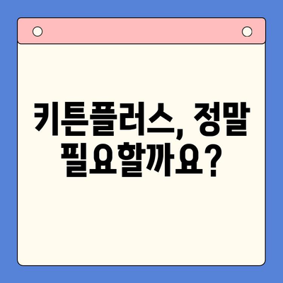 키튼플러스 가격보다 중요한 것은? | 고양이 성장 관리 필수 가이드