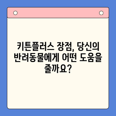 키튼플러스 선택 가이드| 장점과 단점 비교 분석 | 반려동물, 키튼플러스 장단점, 키튼플러스 선택 팁