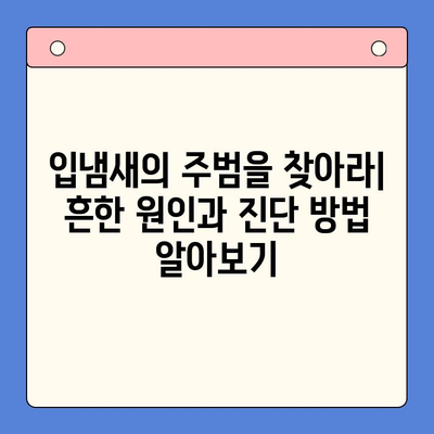 입냄새 고통, 대구 구강내과에서 해결하세요! | 입냄새 원인, 진료, 치료, 구강 관리 팁