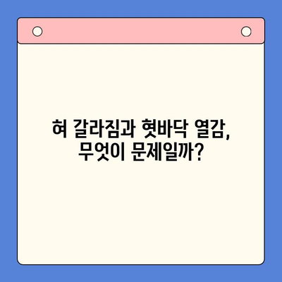 혀 갈라짐과 혓바닥 따뜻함| 대구 구강내과에서 발견한 원인과 치료법 | 구강 건강, 혓바닥 증상, 구강 내과