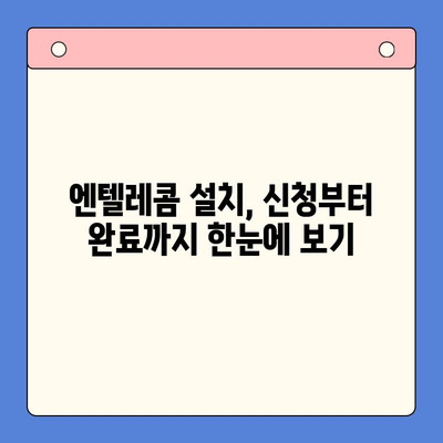 의정부 엔텔레콤 개통 완벽 가이드| 비용, 절차, 주의 사항 총정리 | 인터넷, 통신, 설치, 요금