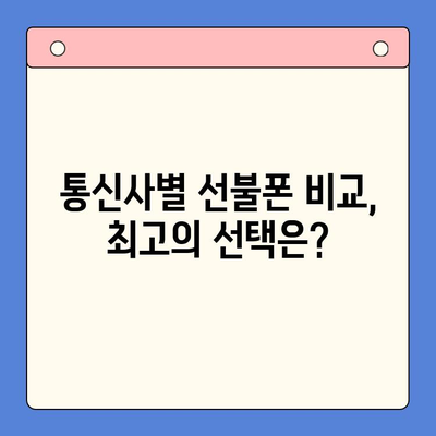 편의점에서 선불폰 개통하기| 간편하고 빠르게 완벽 가이드 | 선불폰 개통, 편의점, 휴대폰, 통신사, 요금제