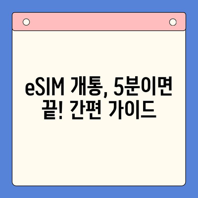 갤럭시 Z 플립6 출시 전 eSIM 개통, 이젠 걱정 끝! | eSIM 개통 가이드, 꿀팁, 주의 사항