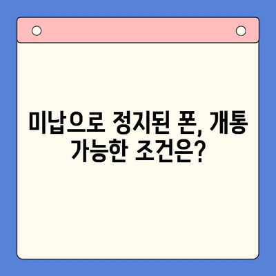 수원 선불폰 미납 정지폰 개통 가능할까요? |  정지폰 해지, 개통 방법, 수원 선불폰 추천