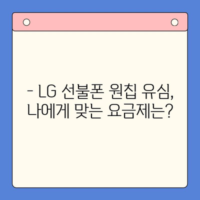 LG선불폰 원칩 유심 개통 완벽 가이드 |  단계별 설명, 주의사항, 유용한 팁