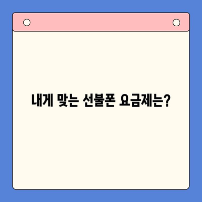 주말에도 OK! 선불폰 즉시 개통 & 사용 가이드 | 당일 개통, 유심 배송, 요금제 비교