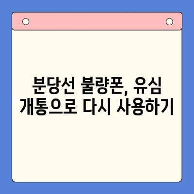 분당선 불량폰, 편의점 유심으로 개통해서 사용하는 방법 | 알뜰폰, 선불폰, 유심 개통, 분당선