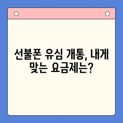 선불폰 유심 개통, 준비물부터 접수까지 한번에 해결! | 선불폰, 유심, 개통, 준비물, 접수 방법