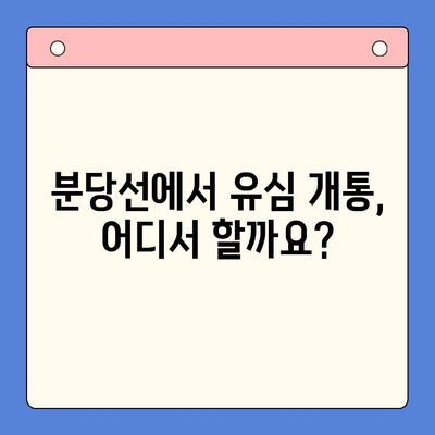 분당선 불폰 편의점 유심 개통, 소요 비용과 함께 알아보세요 | 유심 개통, 비용, 분당선, 편의점