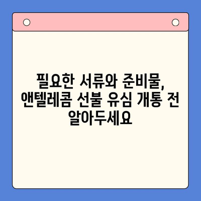 편의점에서 앤텔레콤 선불 유심 개통하고 바로 사용하는 방법 | 앤텔레콤, 선불 유심, 개통, 사용 가이드