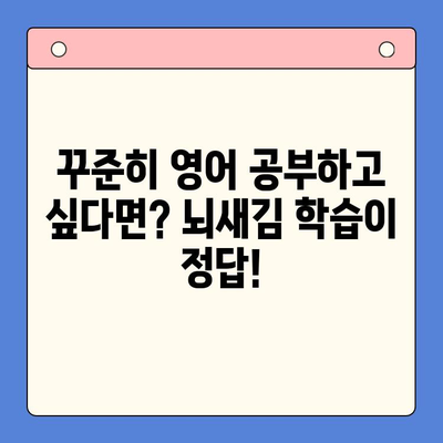 성인 영어 혼자 공부 시작하기| 뇌새김 학습지로 효과적인 학습 전략 완성 | 영어 독학, 뇌새김 학습, 성인 영어 학습법