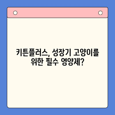 키튼플러스 가격 비교| 성장기 고양이 영양제 똑똑하게 선택하는 방법 | 키튼플러스, 고양이 영양제, 성장, 가격 비교