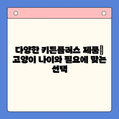 키튼플러스 가격 비교| 성장기 고양이 영양에 최적화된 선택 | 키튼플러스, 고양이 사료, 가격 비교, 성장기 영양